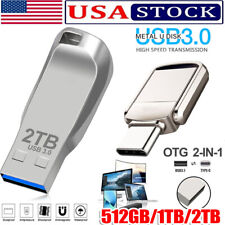 1TB 2TB Type C/USB-A USB 3.0 Flash Drive Thumb Drive Memory Stick for PC Laptop picture
