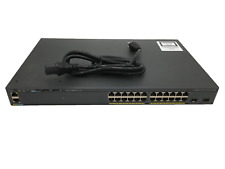 Cisco WS-C2960X-24TD-L Catalyst 2960X 24 Port Gigabit Network Switch picture