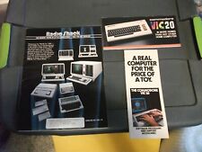 Lot Of 3 Vintage Computer Catalogs Pamphlets Commodore VIC 20 TRS-80 Radio Shack picture