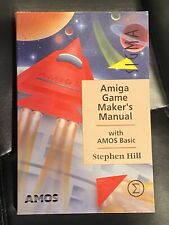 Amiga game makers manual with AMOS Basic Paperback - New Old Stock picture