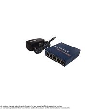 Network Switch Ethernet Gigabit RJ45  5 Port Netgear ProSafe GS105 272-11228-01 picture