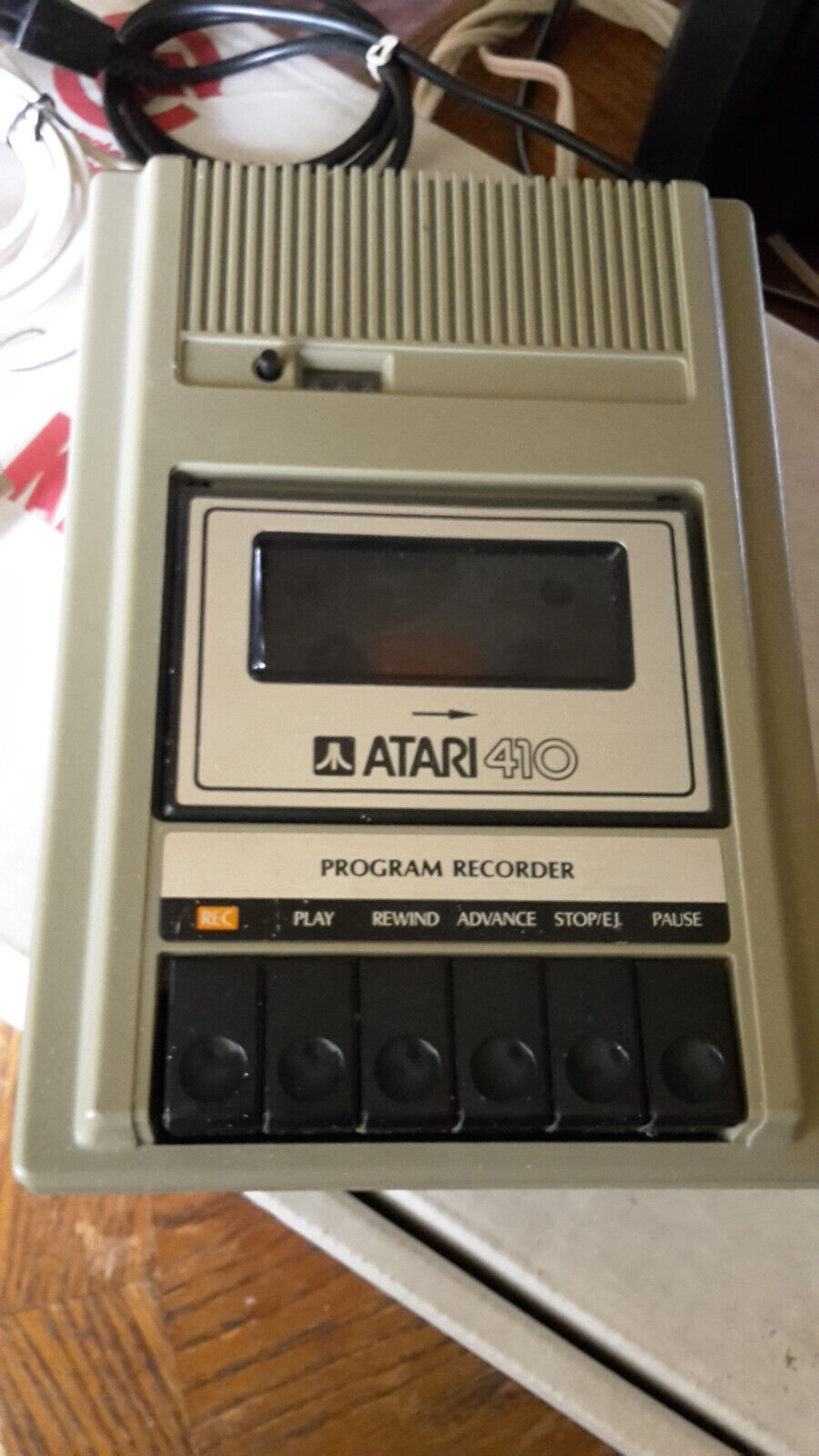 Atari 410 Program Recorder Cassette Drive, Untested