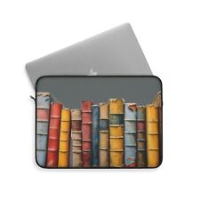 Vintage Books Laptop Sleeve in Dark Gray picture