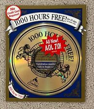 Vintage AOL 7.0 1000 Hours for 45 Days Free Trial CD picture