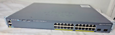 Cisco Catalyst WS-C2960X-24PD-L GigE PoE 370W, 2 x 10G SFP+, LAN Base w/C2960X-S picture