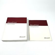 Microsoft Excel Software Manual For The Macintosh V3.0 - Vintage picture