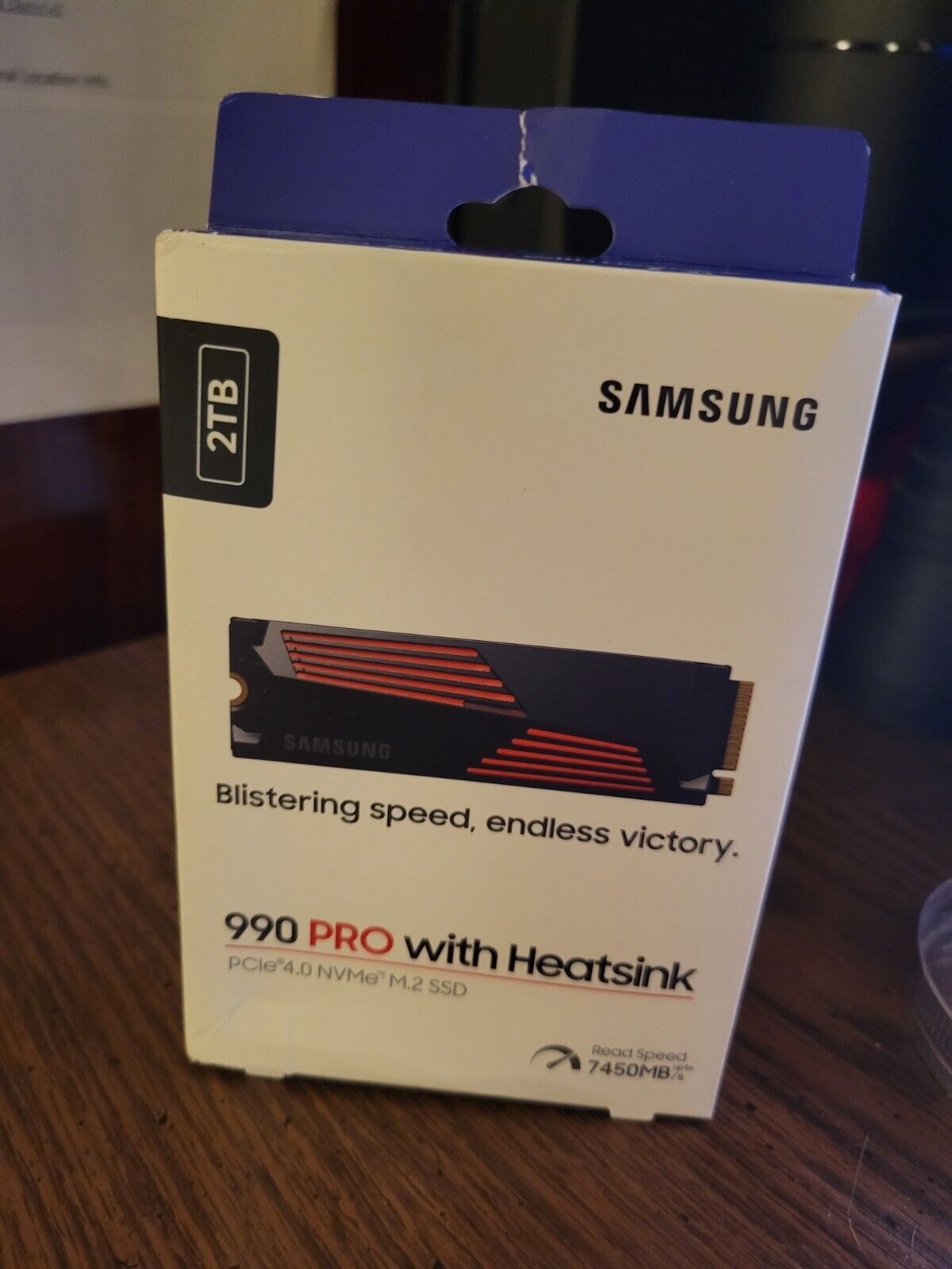 Samsung 990 Pro  with Heatsink NVMe SSD New Sealed - 2 TB