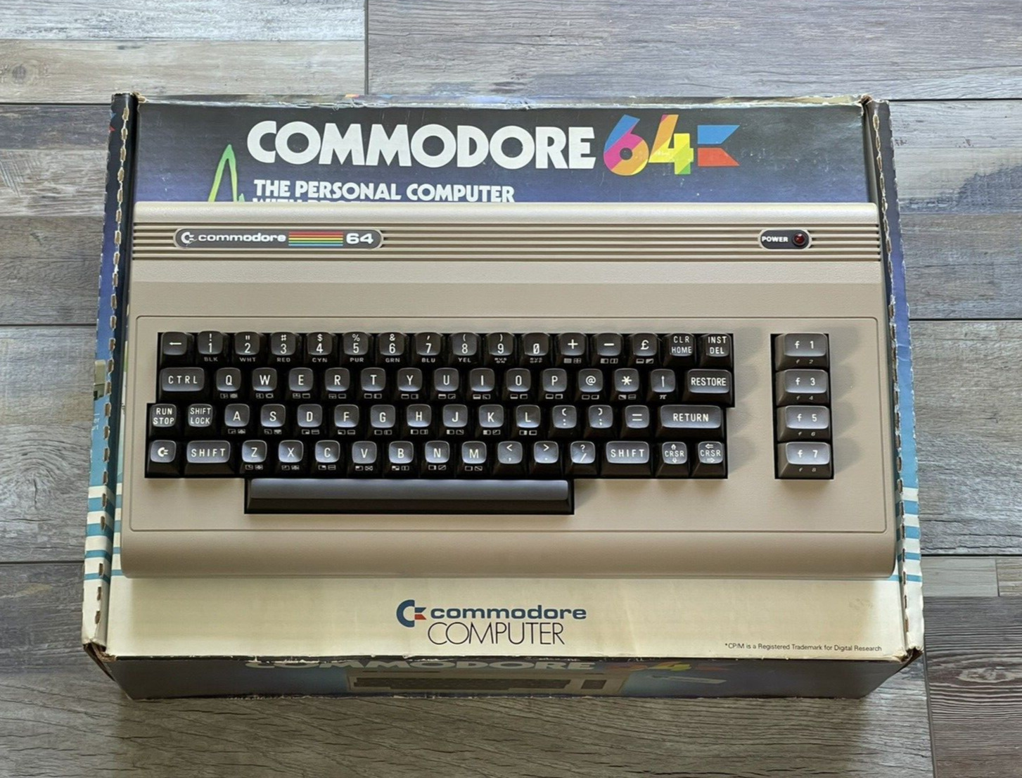 Professionally restored & fully recapped Commodore 64 computer + box | NTSC