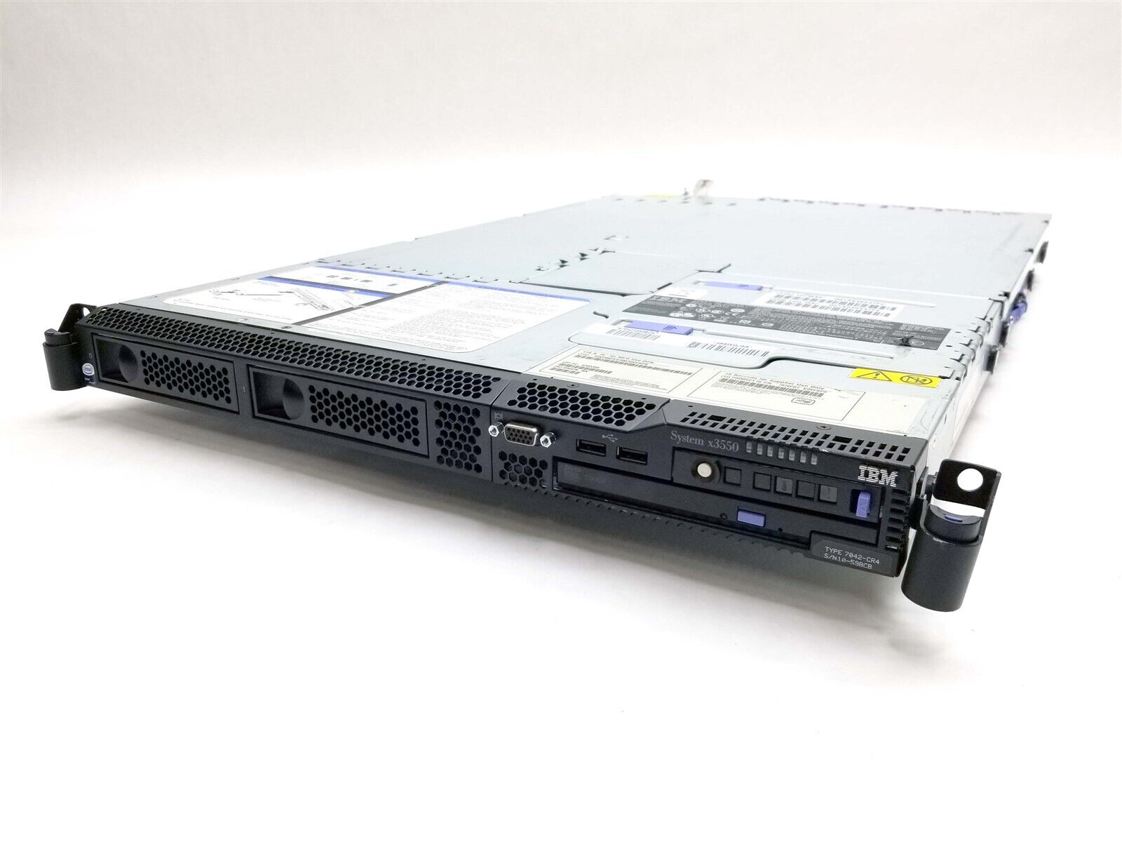 IBM x3550 7042-CR4 Server System Intel Xeon 5130 2.00Ghz DVD-Rom Drive 1GB No HD