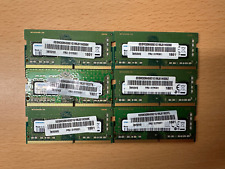 Lot of (6) Lenovo OEM 01FR301 8GB DDR4 Samsung 2400MHz Memory RAM SODIMMs Read picture