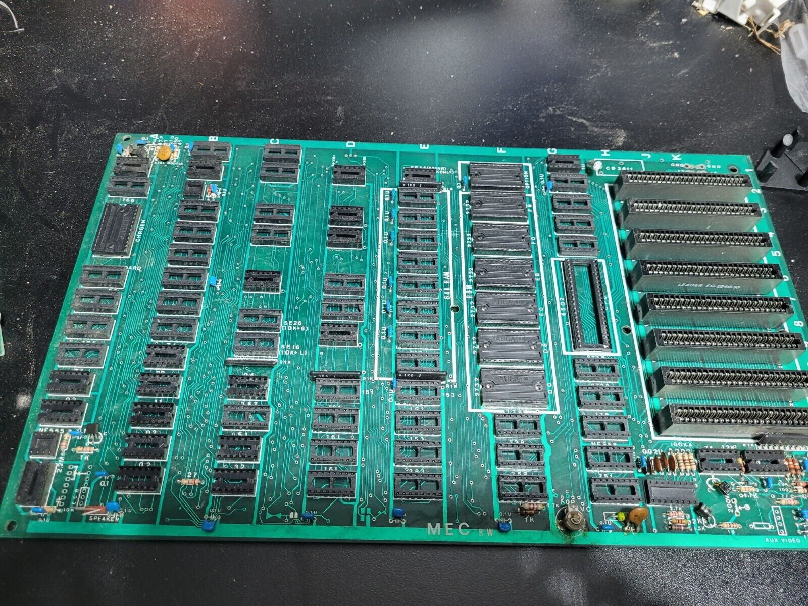 Vintage Apple ll  64k PCB Replica  no Chips Ready to stuff