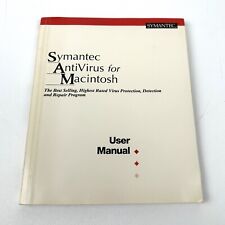 Symantec Antivirus For Macintosh User Manual - Vintage picture