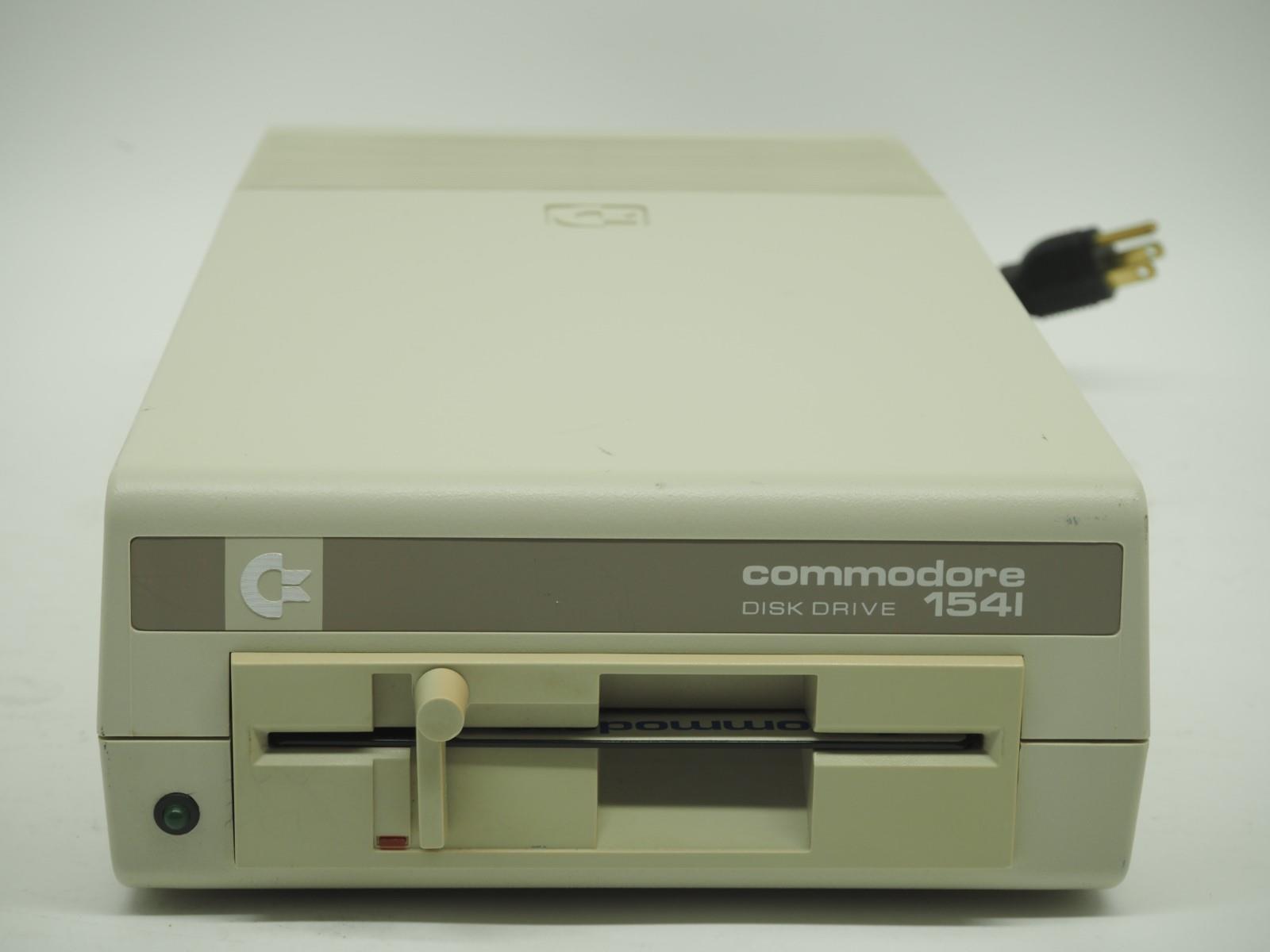 Vintage COMMODORE 64 1541 Floppy Disk Drive *Powers On* 