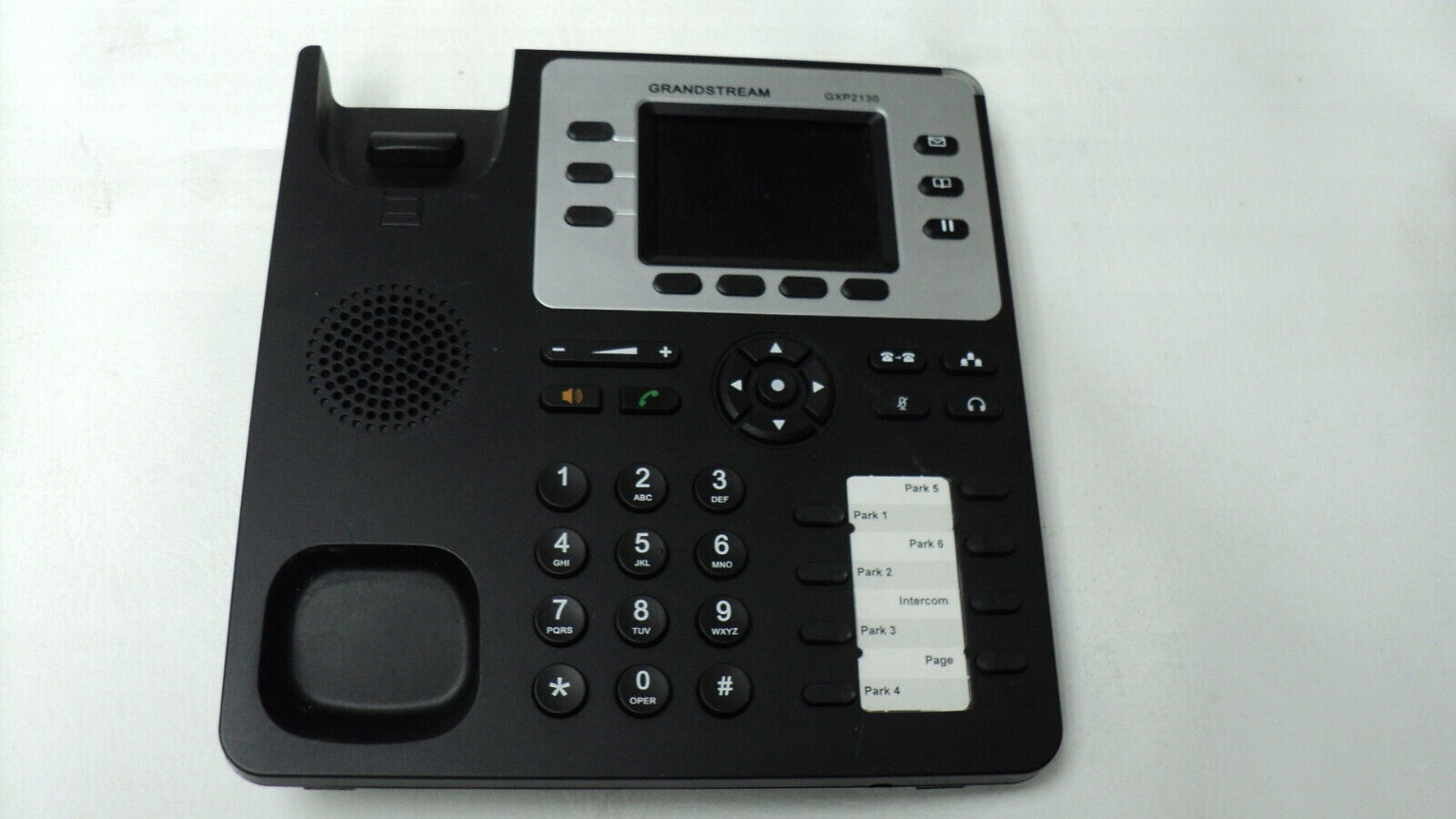 Grandstream GXP2130 IP Phone --MAIN BODY ONLY-- Color Gigabit HD VoIP PoE Black