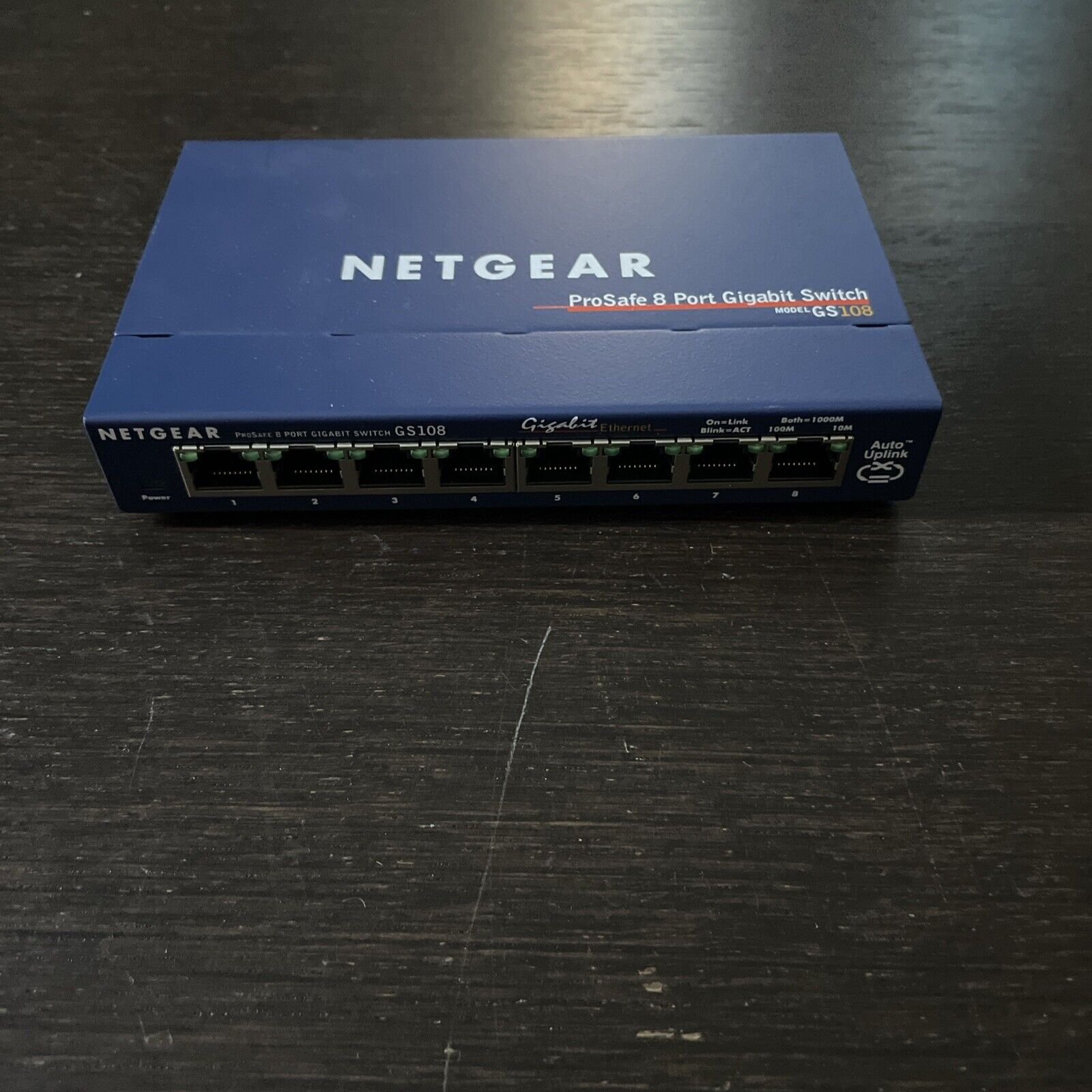 NETGEAR ProSafe 8-Port Gigabit Ethernet Network Switch GS108 V3