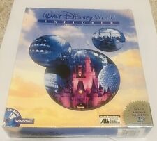 Vintage 1996 Walt Disney World Explorer 25th Anniversary(PC CD-ROM) Rare SEALED picture
