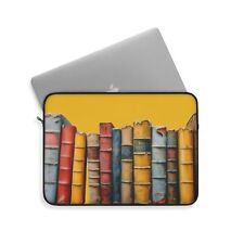 Vintage Books Laptop Sleeve in Yellow picture