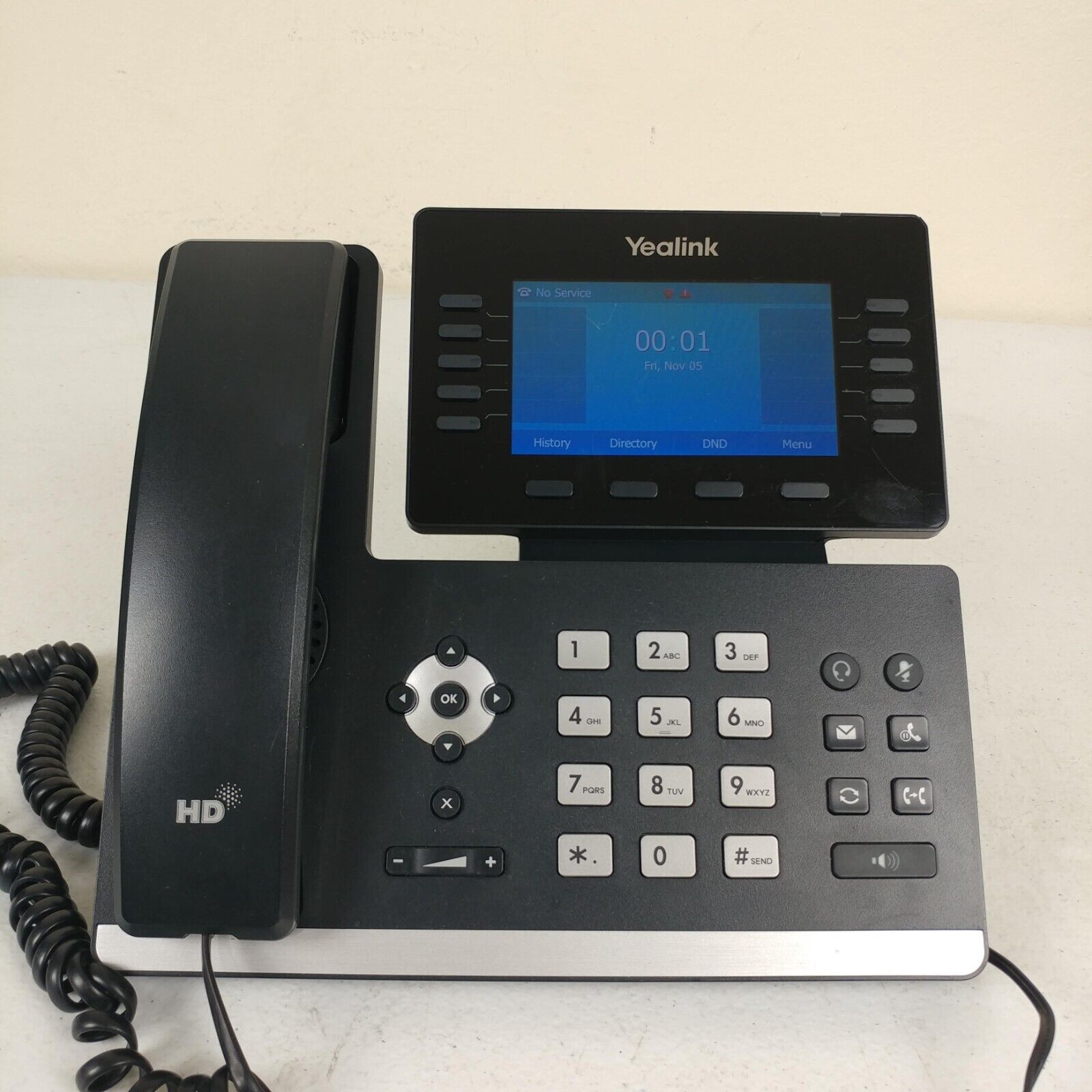Yealink T54W IP Phone VoIP With Power Stand Color Screen Black Prime Business #2