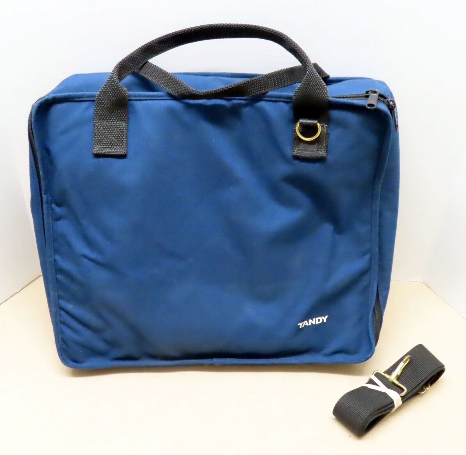 Tandy Personal Computer Vintage Laptop Blue Bag Soft Case