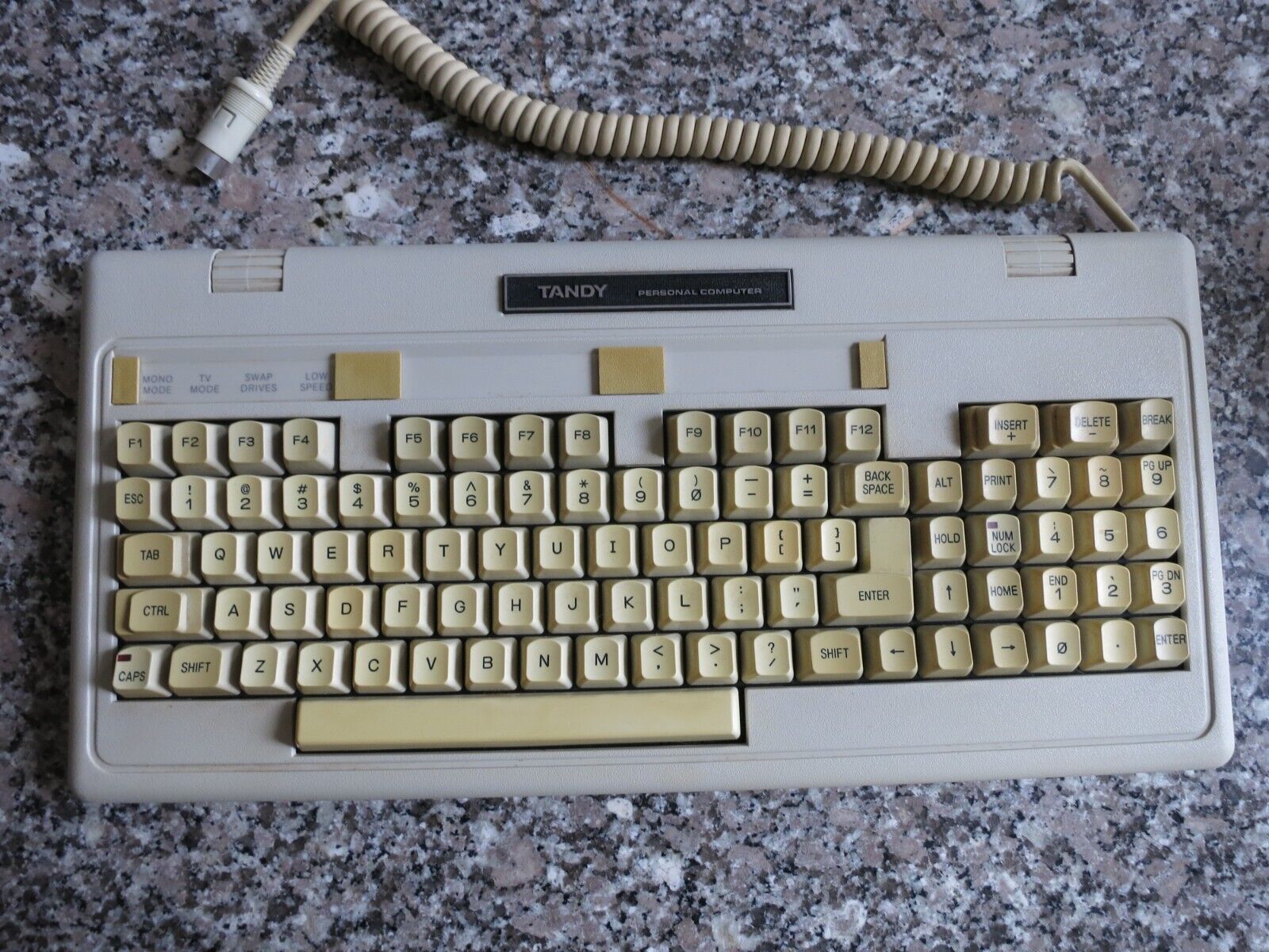 Genuine Vintage TANDY 1000 Personal Computer Keyboard