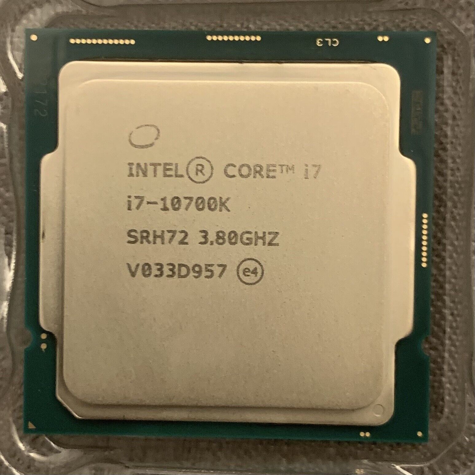 Intel Core i7-10700K 3.80GHz 8 Core SRH72 16 Thread LGA-1200 Processor (CPU)