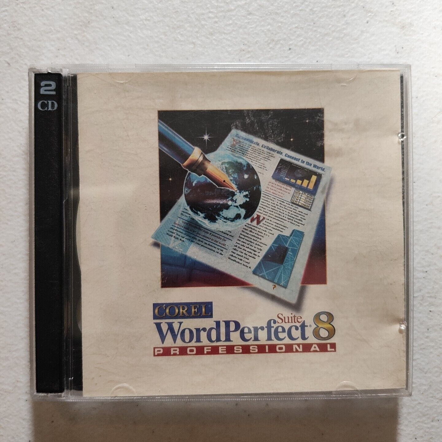 Corel WordPerfect Suite 8 Acad for Windows 95 and NT 4.0 Vintage Software CD-ROM
