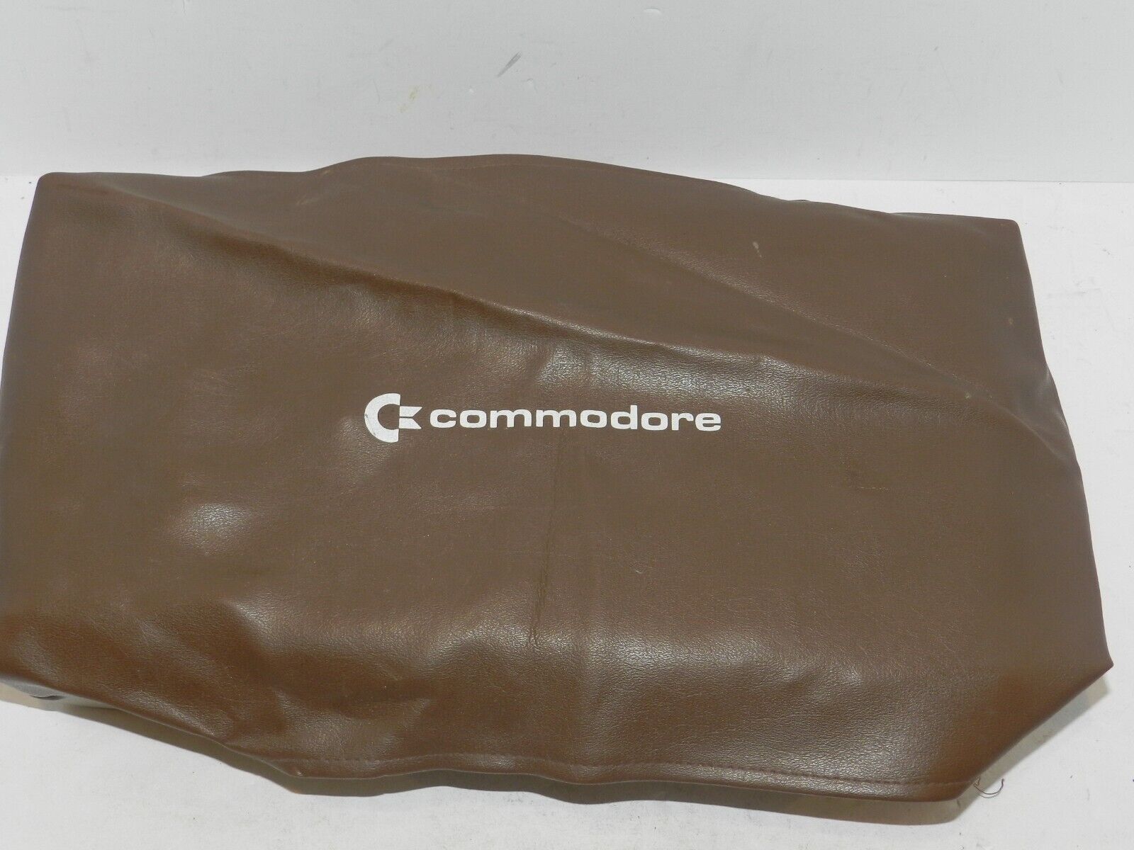 Commodore 64 Computer Keyboard / VIC-20 Dust Cover Brown W/ Logo