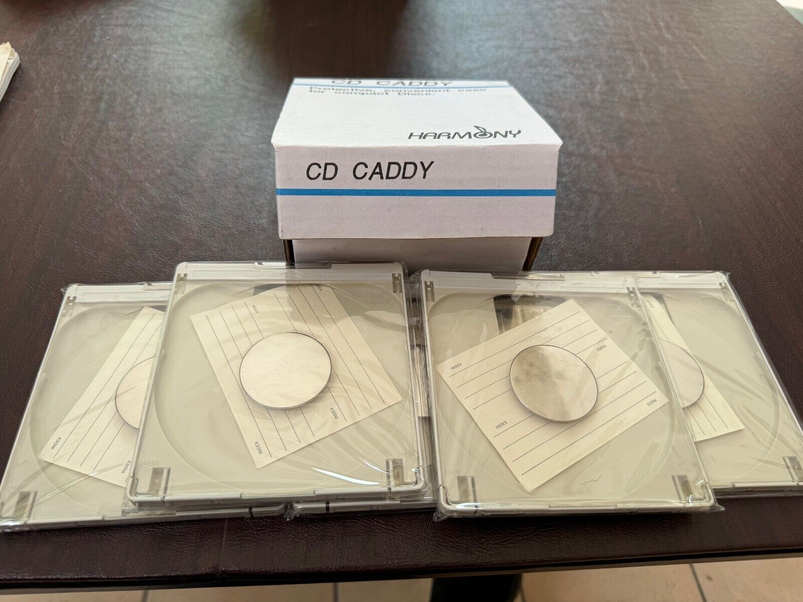 5 Vintage CD ROM Drive Caddy/Cartridge/Holder/Case for Apple/NEC/Amiga/SCSI/PC.