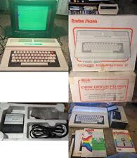 Tandy TRS 80 Computer 2 w/Disc Drive FD-501, Joystick & Original Boxes & Manuals picture