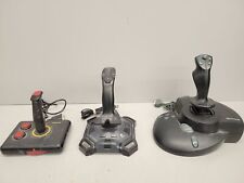 Bundle Of 3 Vintage PC Gaming Joysticks - Untested Items picture