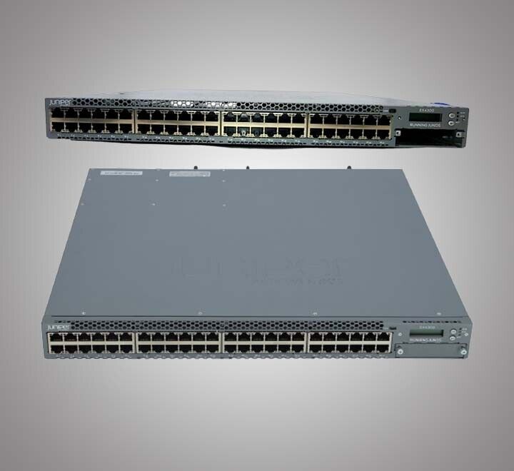 Juniper EX4300-48T-AFO 48-Port 10/100/1000Base-T Switch+ Dual JPSU-350-AC-AFO