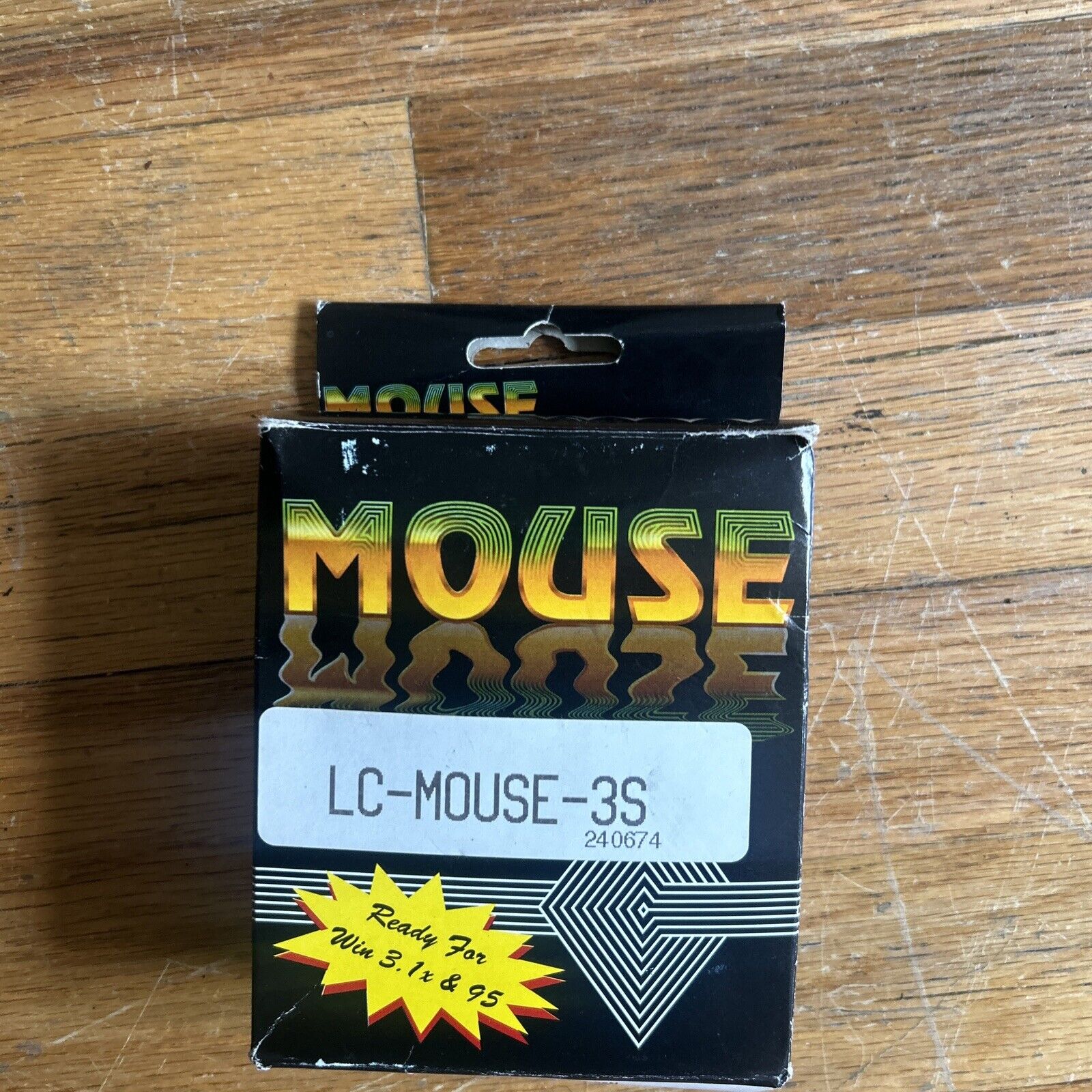 Vintage Genius Serial LC Mouse 3s New Open Box Retro Computer Mouse