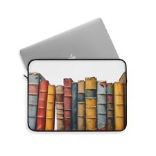 Vintage Books Laptop Sleeve in White picture