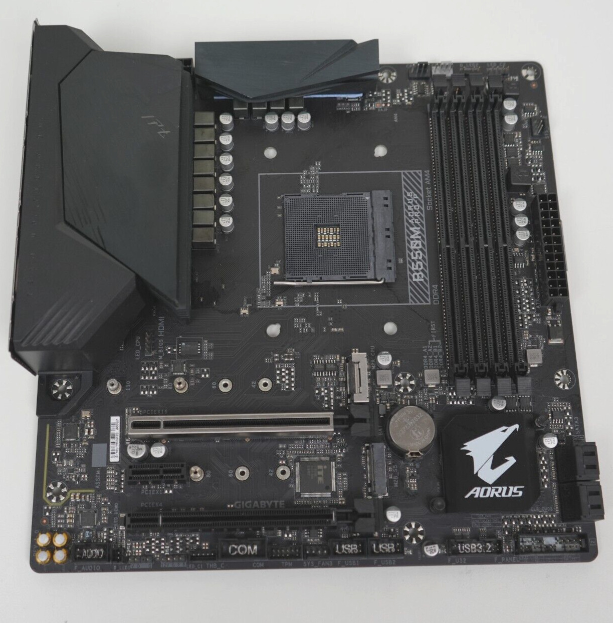 GIGABYTE B550M AORUS PRO-P Socket AM4 Micro ATX AMD Gaming Motherboard