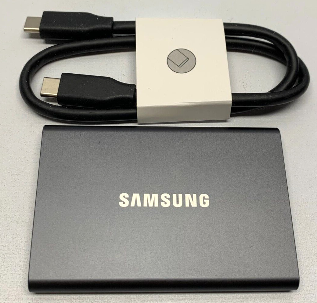 Samsung T7 1TB MU-PC1T0T USB 3.2 SSD External Solid State Drive