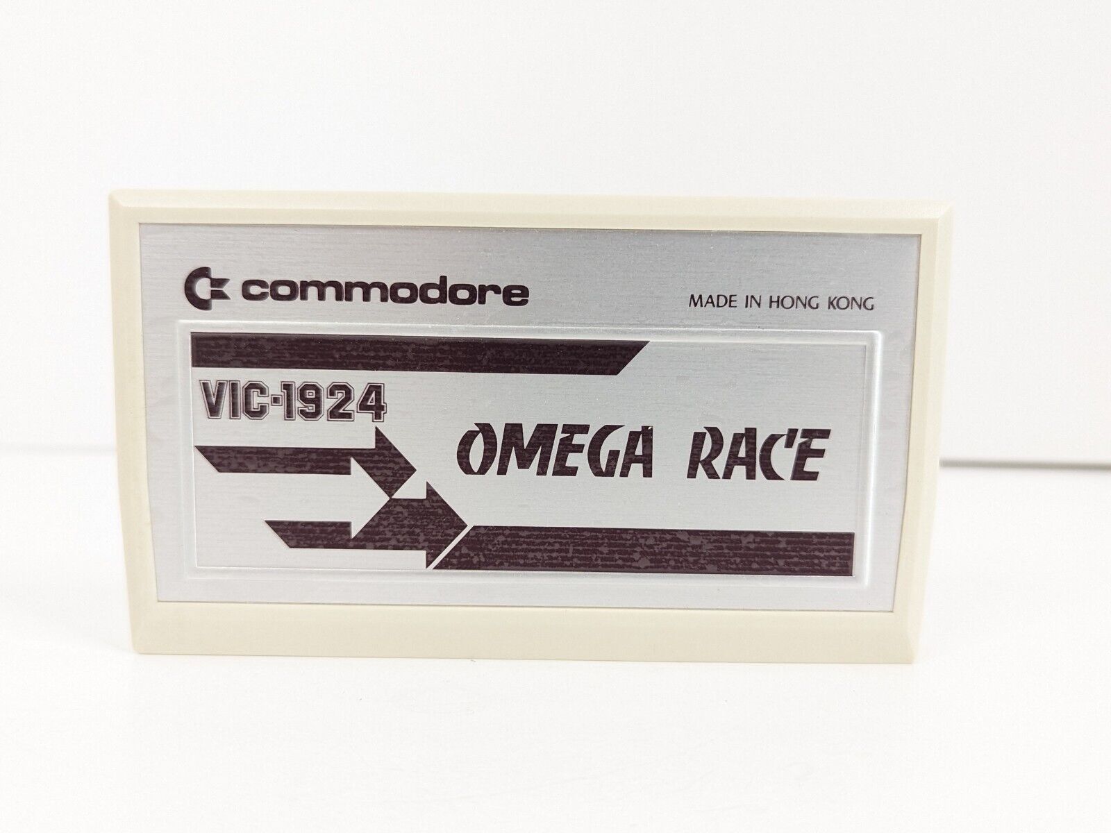 Commodore VIC-20 Cartridge VIC-1924 Omega Race Hong Kong 