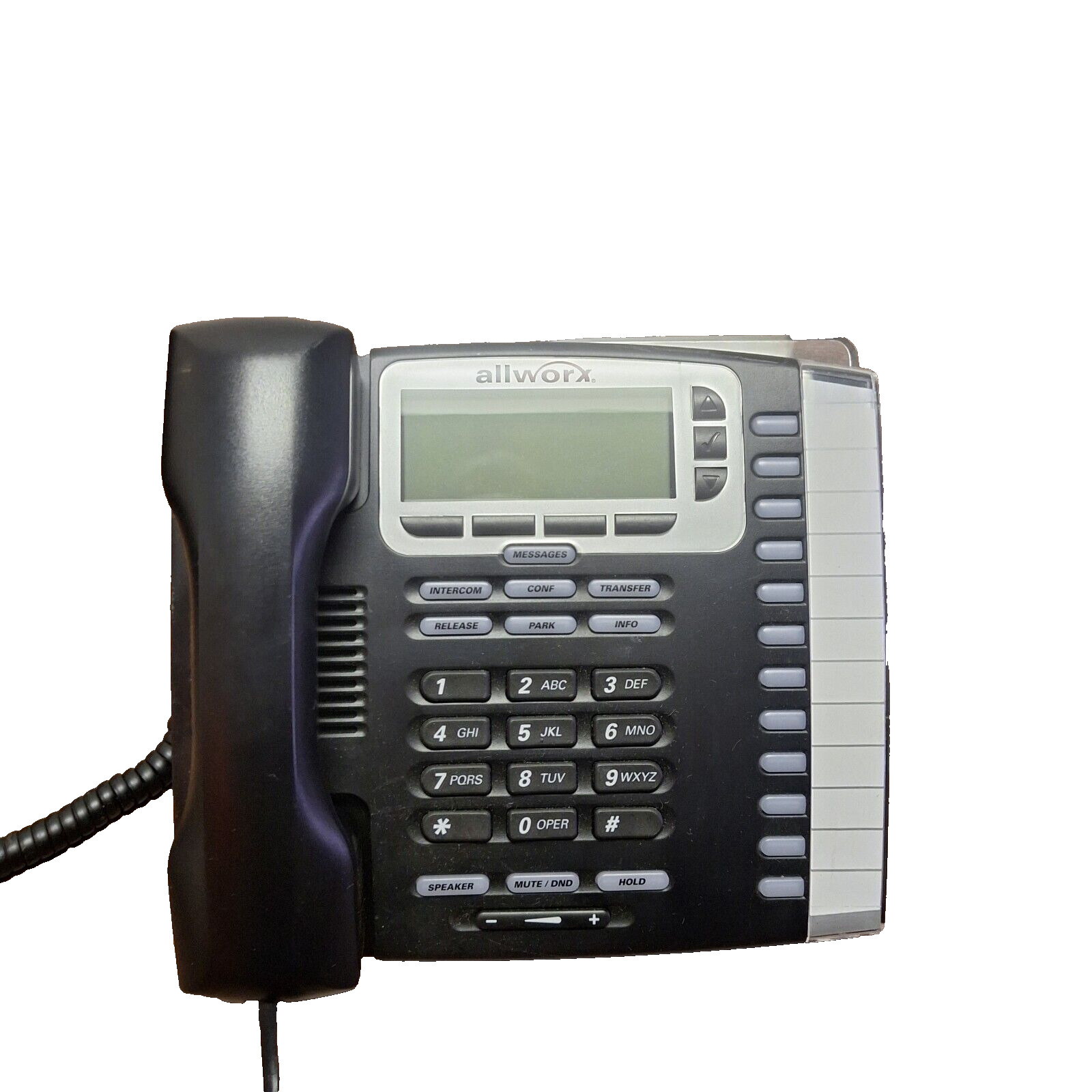 Allworx 9212L VoIP IP Business Telephone W/ Backlit Display Black