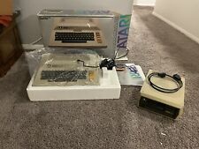 Atari 800 10k & 810 Floppy Disc Drive Atari 800 With Box Power Supply Powers On picture