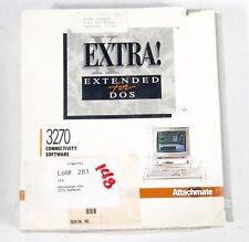 Vintage Attachmate Extra extended for DOS 3270 connectivity 3.5
