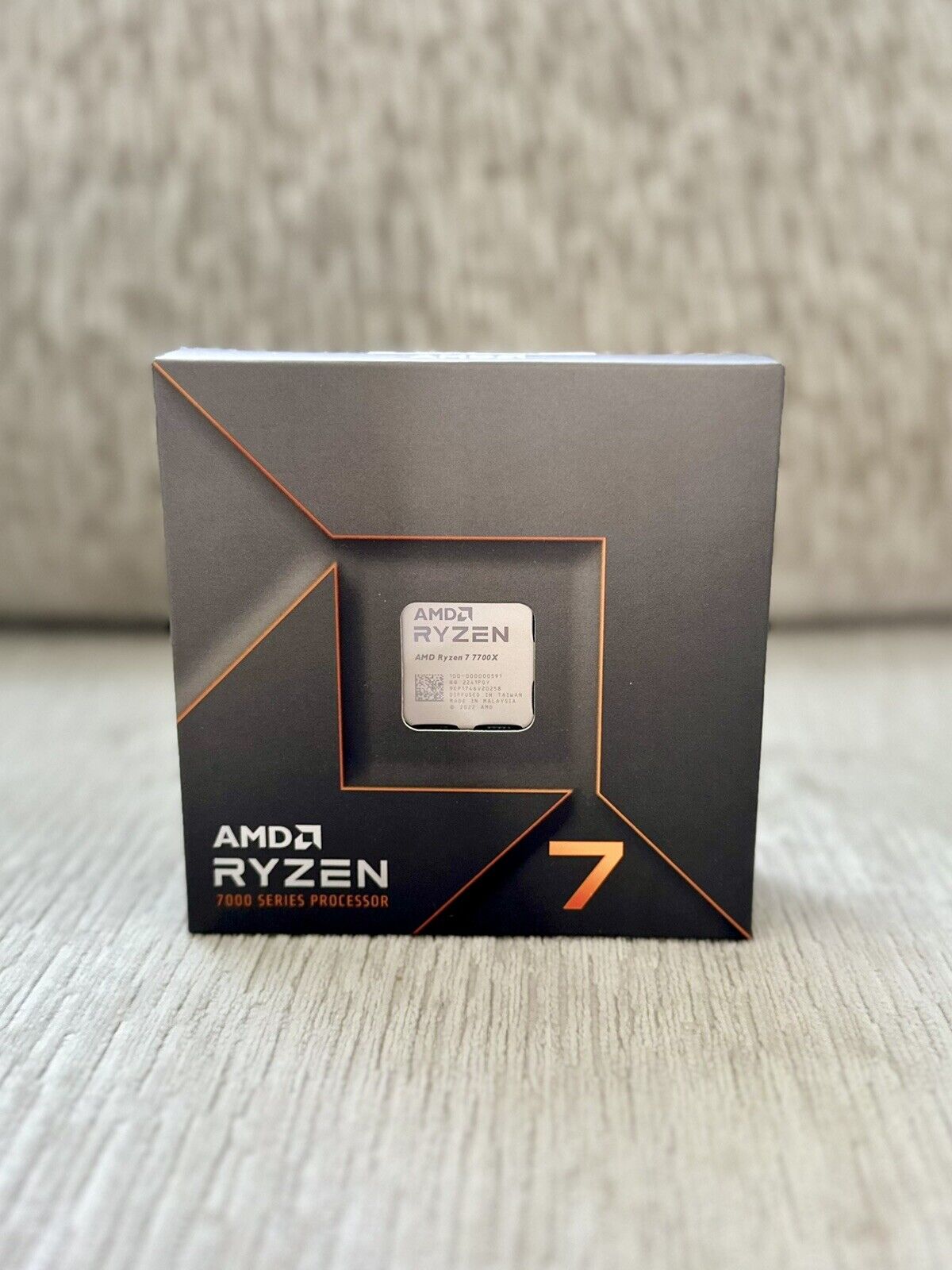 AMD Ryzen 7 7700X Processor 4.5GHz 8-Core 16-Thread Socket AM5 Raphael SEALED