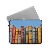 Vintage Books Laptop Sleeve in Light Blue picture