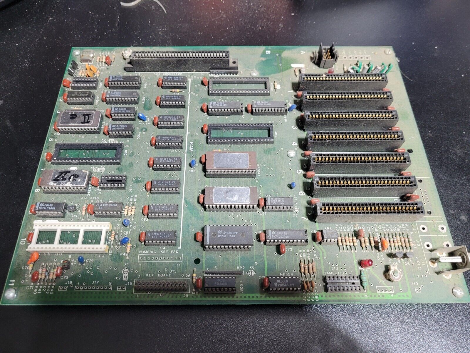 Vintage Apple lle PCB Replica   with Some Chips