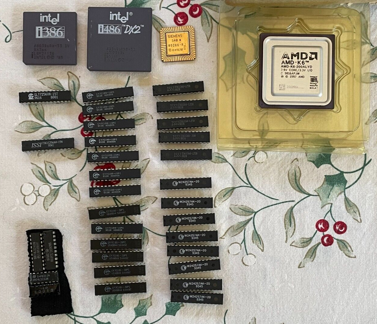 Vintage Processors and DRAM: A grab bag of parts