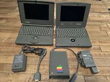 Vintage Apple Macintosh PowerBook Duo 230 With PowerBook 100 And Extras picture