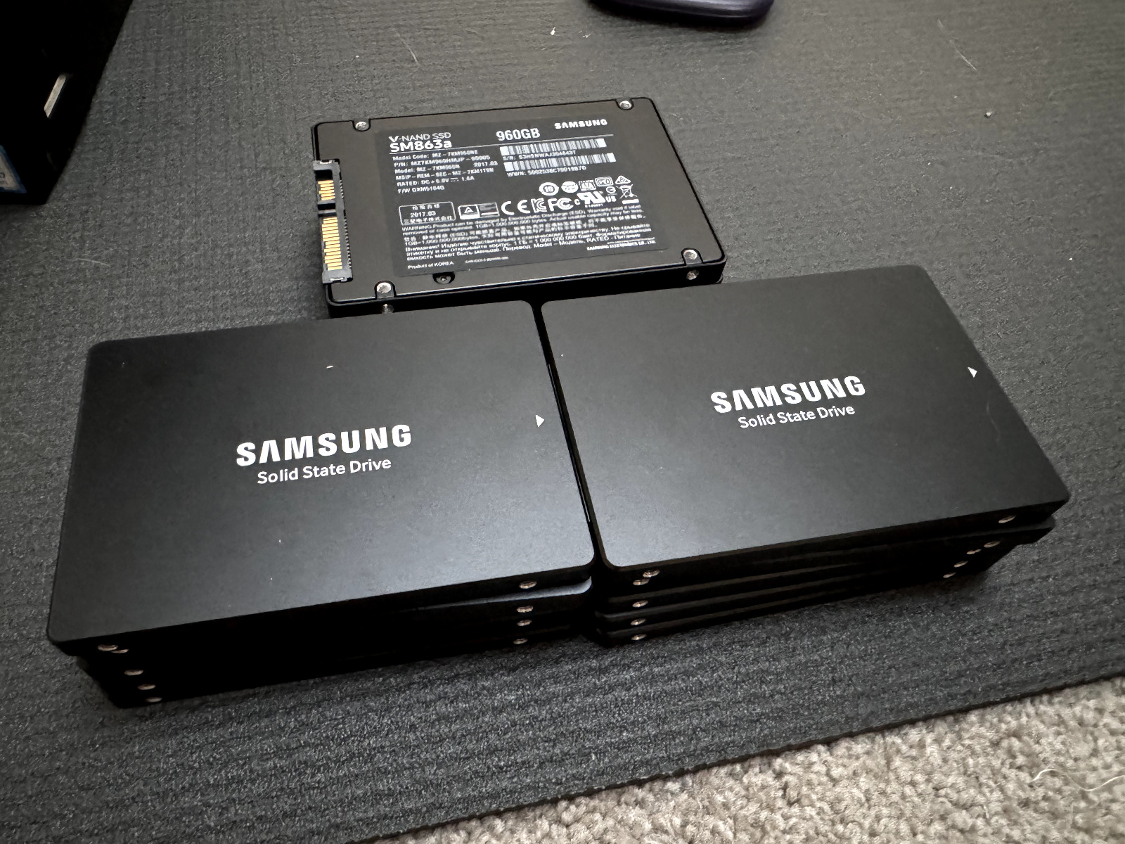 Samsung SATA SSD SM863a 960GB - MZ7KM960HMJP-00005