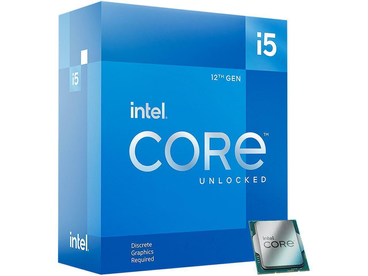 Intel Core i5-12600KF LGA1700 Desktop Processor 10 (6P+4E) Cores